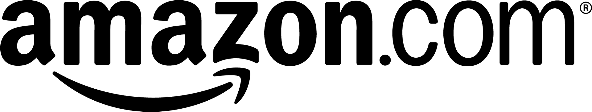 Amazon logo in black