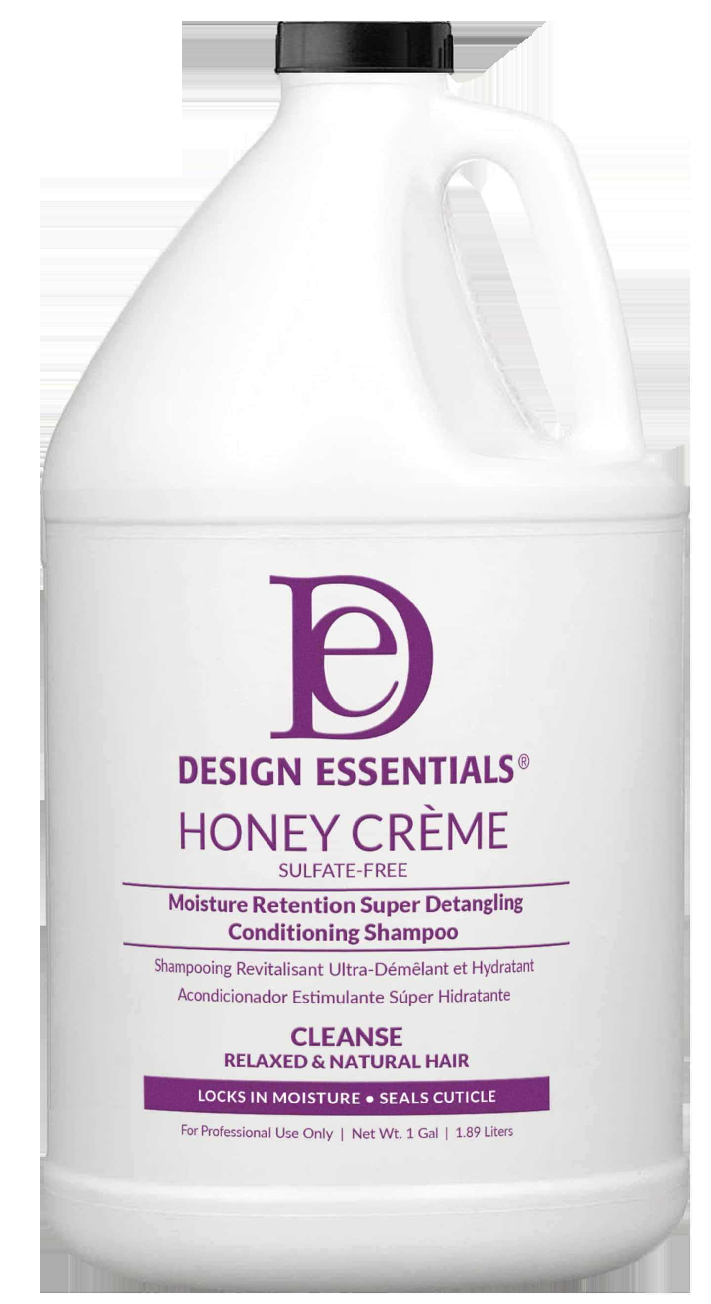 Honey Creme Moisture Retention Super Detangling Conditioning Shampoo Gallon