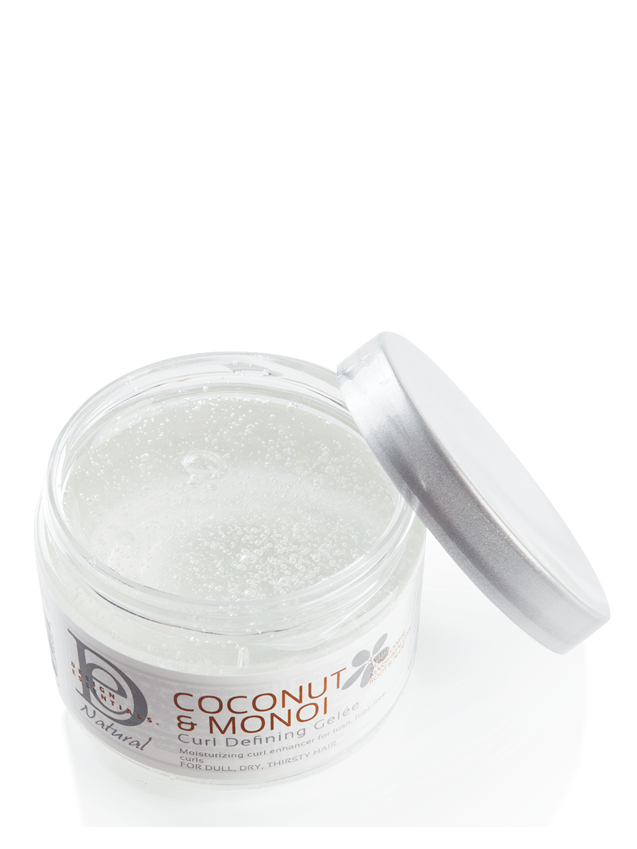 Coconut & Monoi Curl Defining Gelee 12oz-Inside of Jar