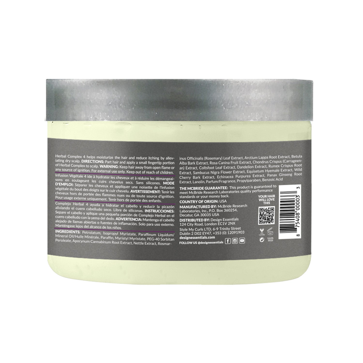 Herbal Complex 4 Hair & Scalp Treatment | Design Essentials