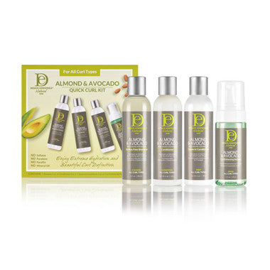 Almond & Avocado Quick Curls Kit