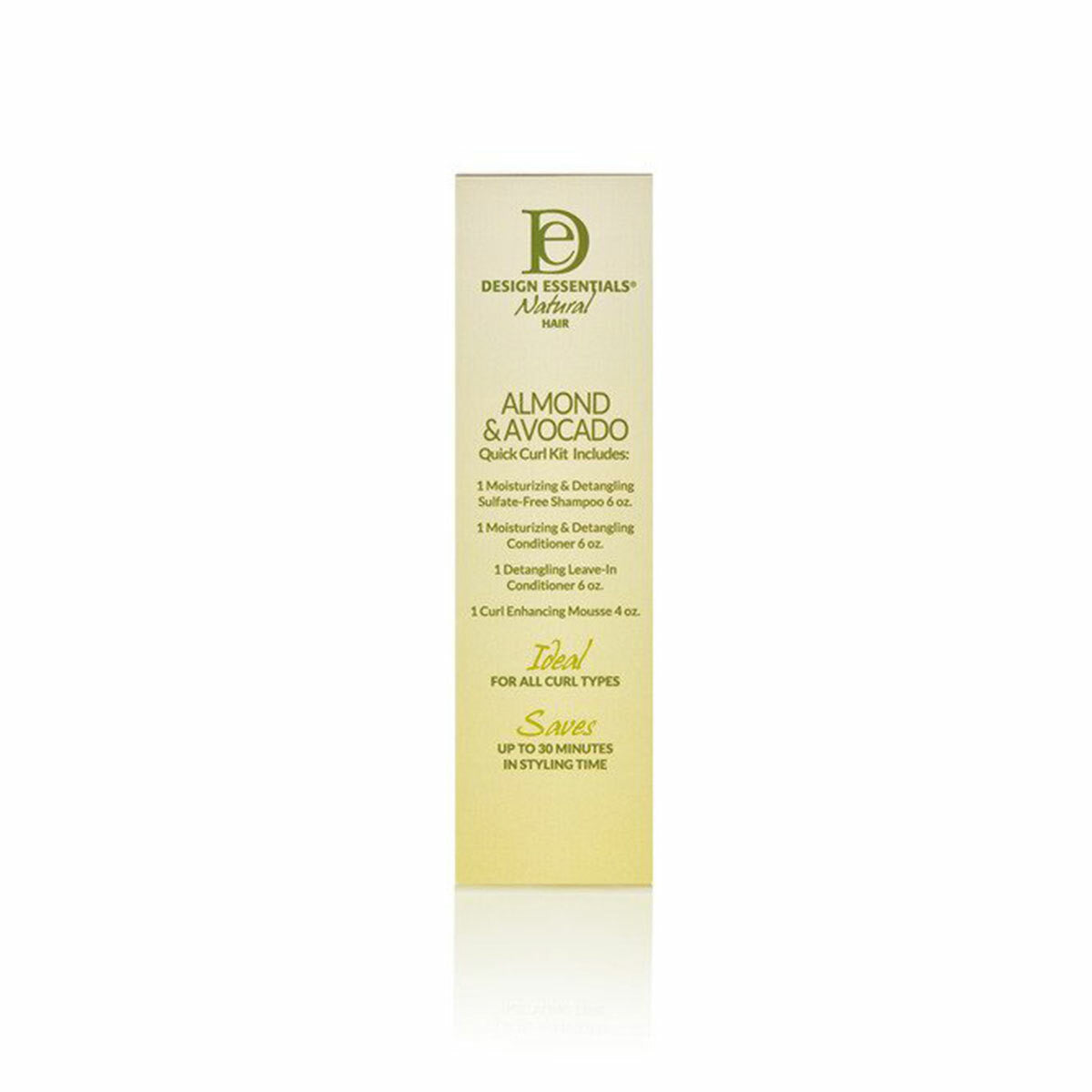 Almond & Avocado Quick Curl Kit- Right side view