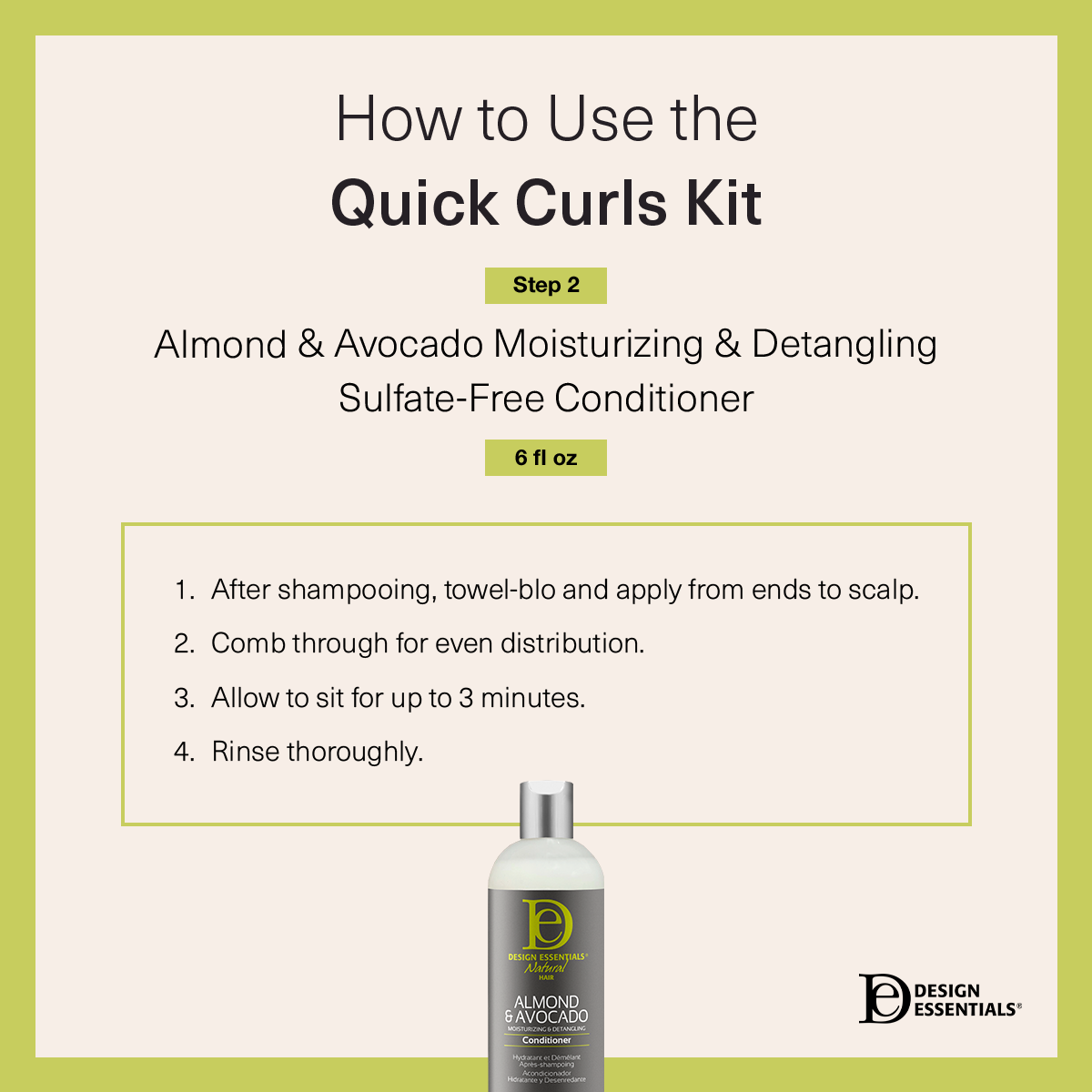 Almond & Avocado Quick Curl Kit