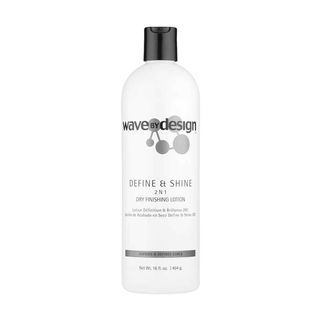 Define & Shine 2N1 Dry Finishing Lotion 16oz.