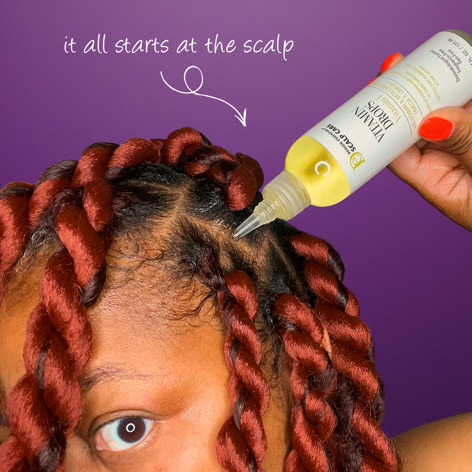 Scalp Care Vitamin Drops