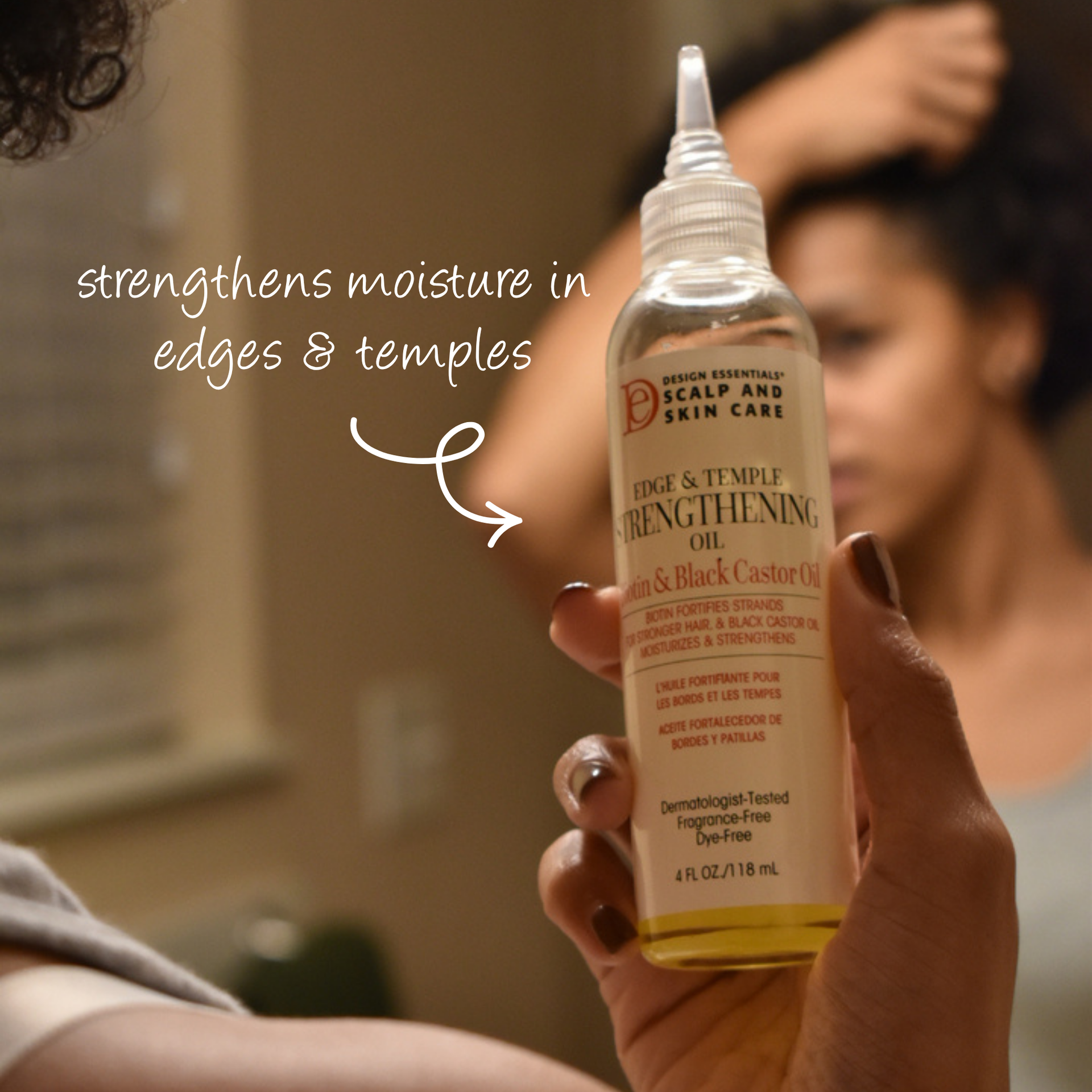 Scalp Care Edge & Temple Strengthening Oil
