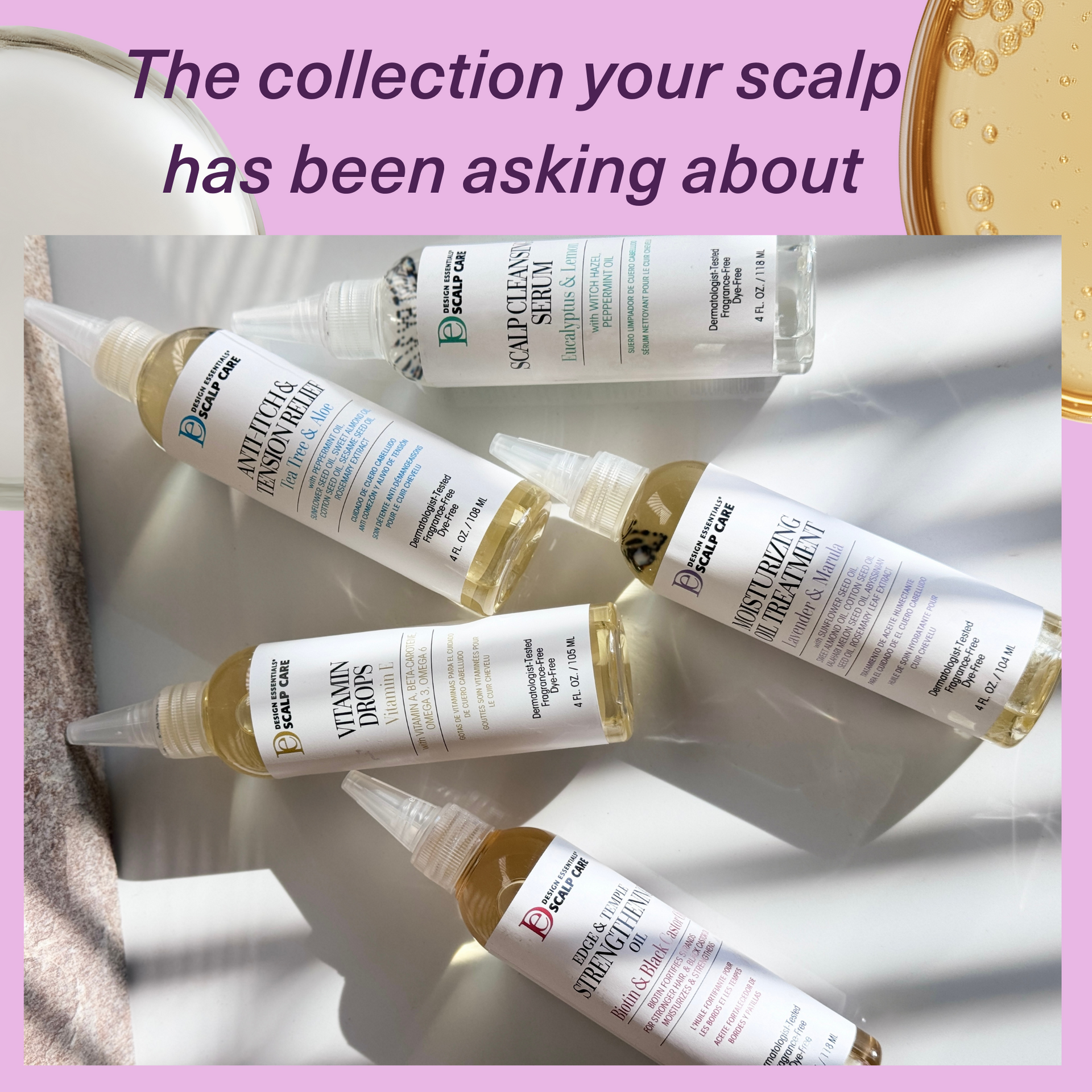 Scalp Care Edge & Temple Strengthening Oil